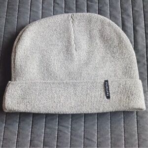 Turtlefur Light Grey Lined BEANIE Hat